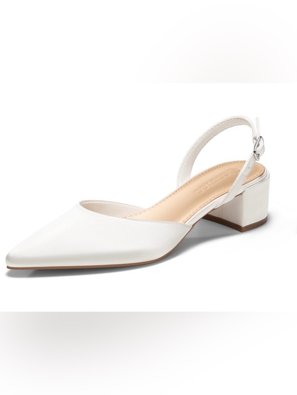 Coutgo women’s low chunky heels